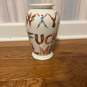 Supreme Alphabet Vase